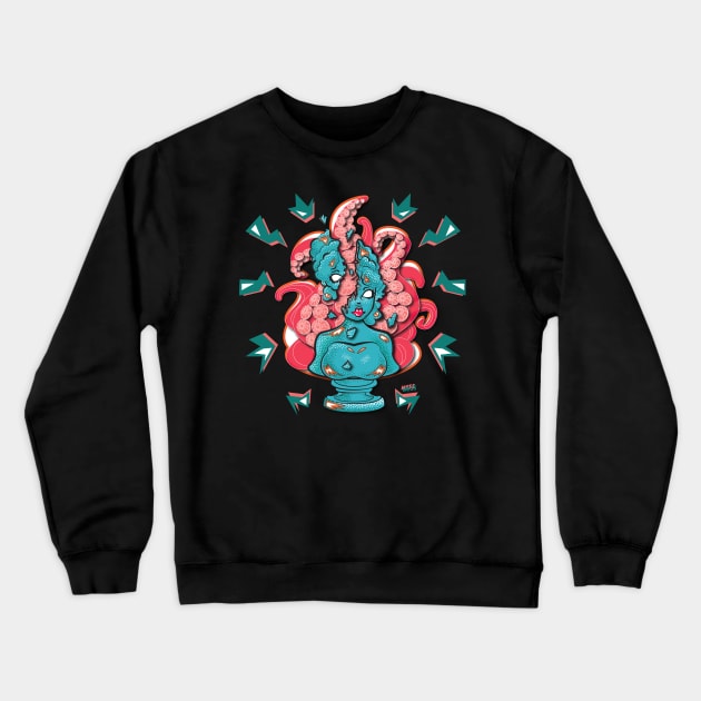 Forbidden Lovecraft Crewneck Sweatshirt by Mess By Design 